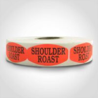 Shoulder Roast Label - 1 roll of 1000 (540330)