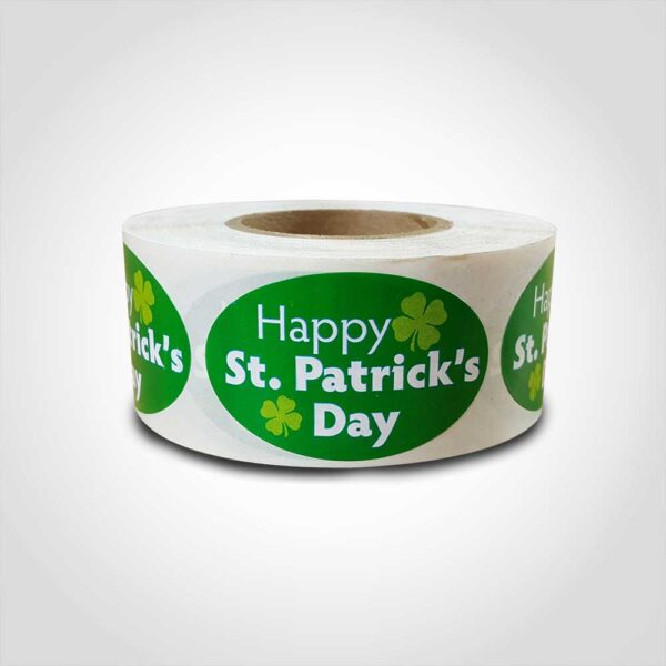 Saint Patrick's Day Label - 1 roll of 500 (510477)
