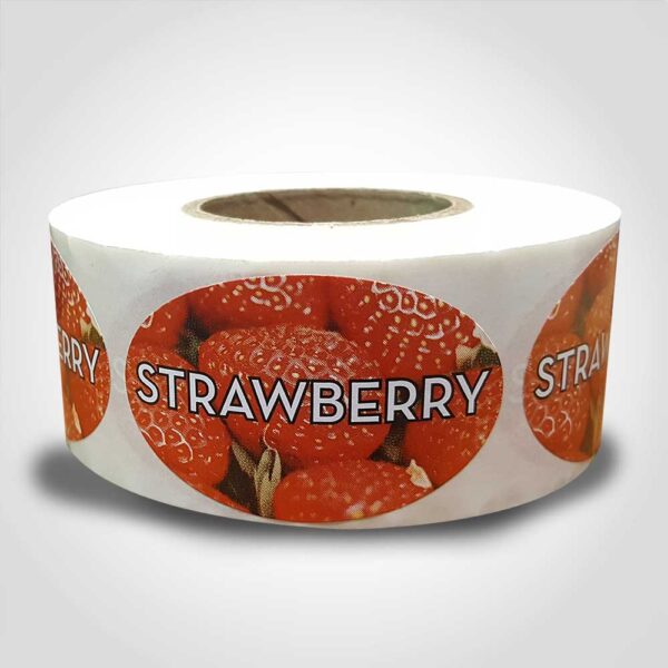 Strawberry Label - 1 roll of 500 (560073)