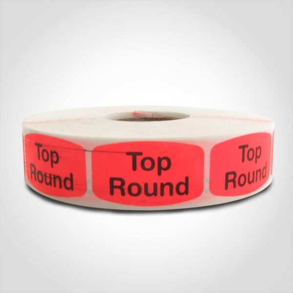Top Round Label - 1 roll of 1000 (540119)
