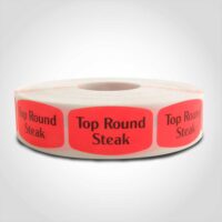 Top Round Steak Label - 1 roll of 1000 (540120)