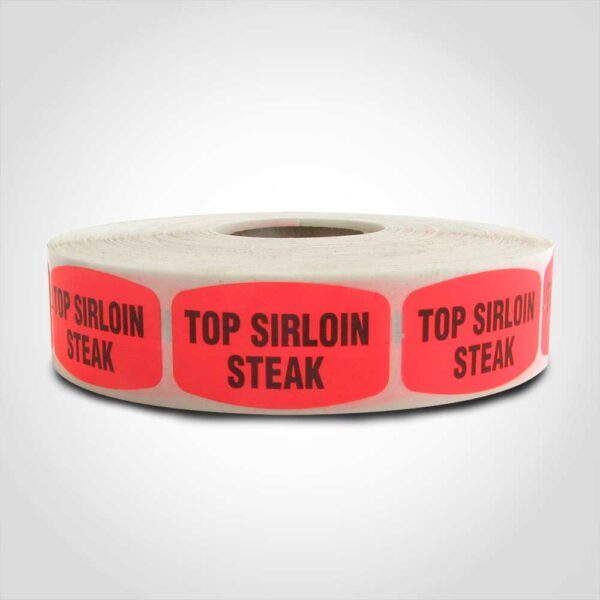 Top Sirloin Steak Label - 1 roll of 1000 (540361)