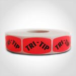 tri-tip label butcher meat sticker