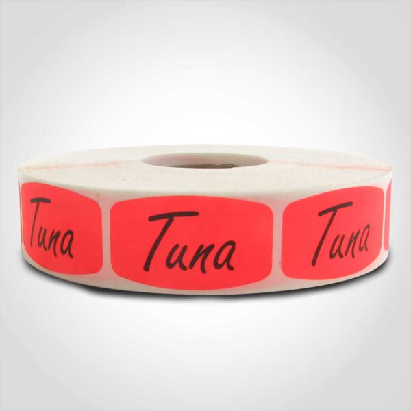 Tuna Label - 1 roll of 1000 (530033)