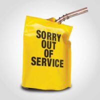 Out of Service Gas Nozzle Bags - 12 PACK (100082)
