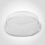 18" Dome Lid for 261186 2" High - 50 PACK (261204)