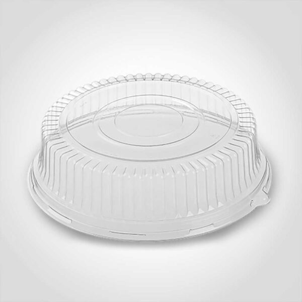 18" Dome Lid for 261186 2" High - 50 PACK (261204)