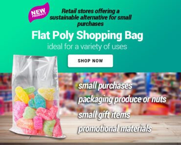 Shop poly shipping bag mobile ad