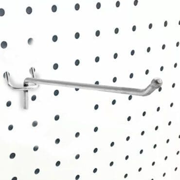 Peg hook with ball end