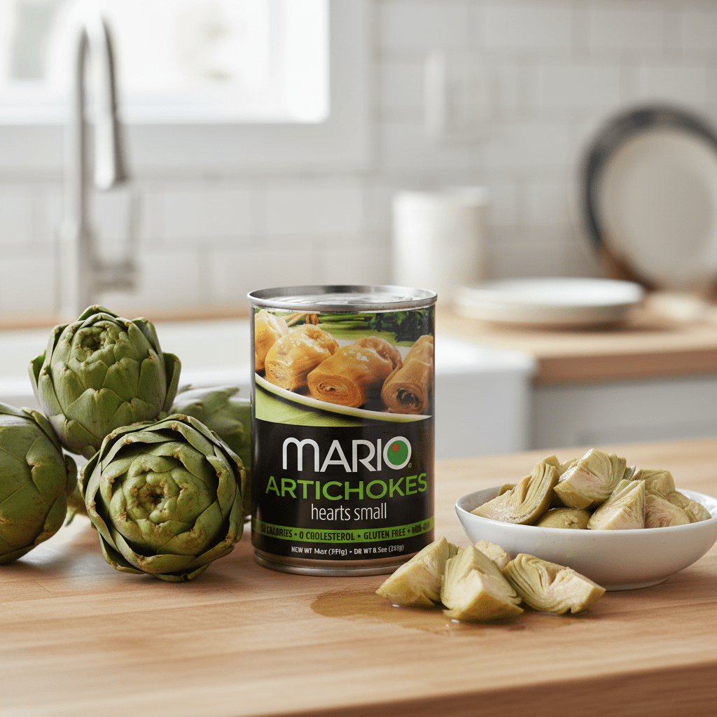34878-Mario-Artichoke-Hearts-Small-14oz Mario Artichoke Hearts Small 14oz case of 12