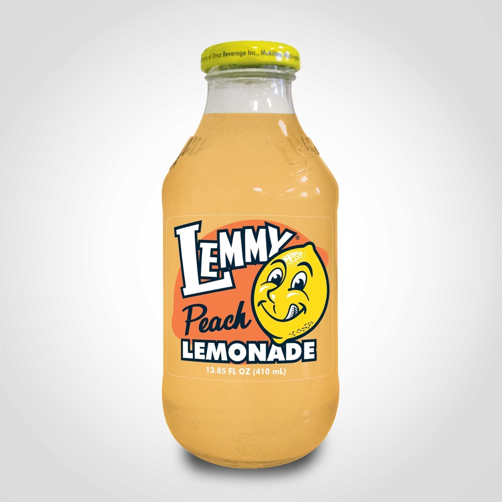 Lemmy Peach Lemonade - 12 Pack | Soda Pop