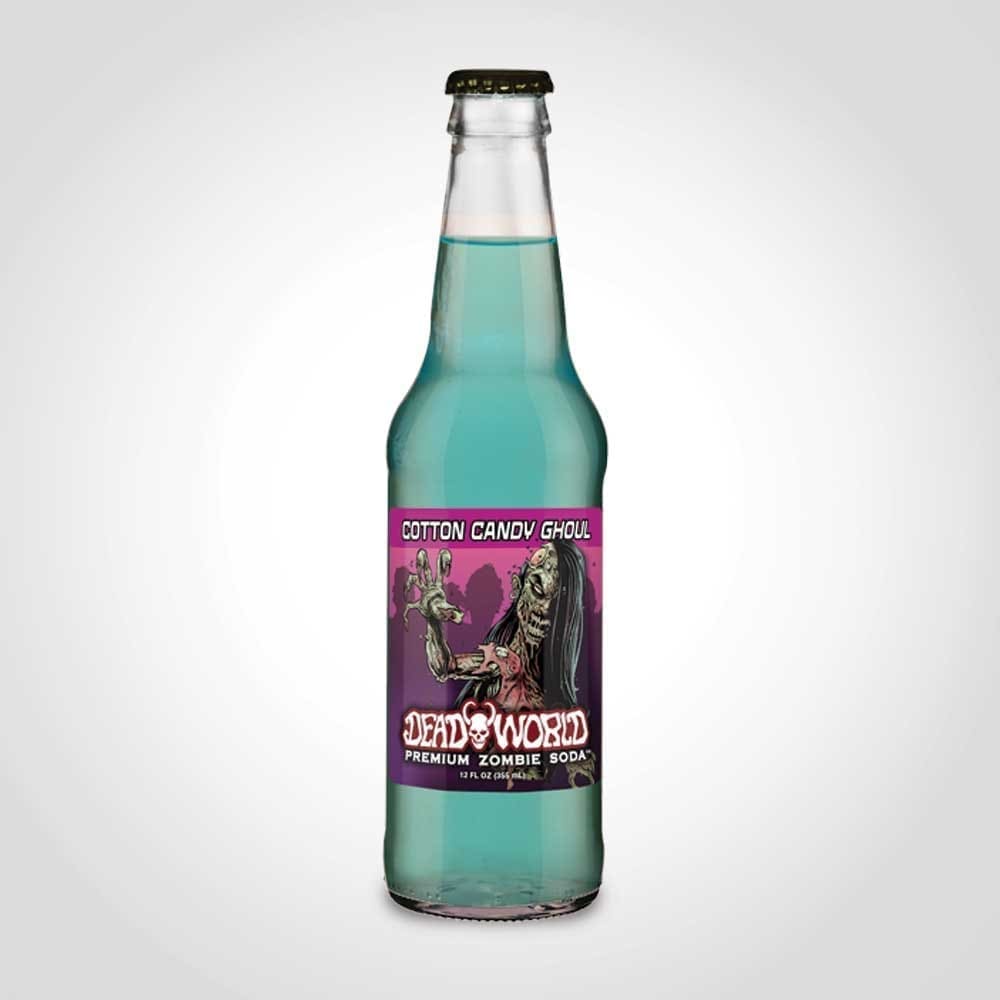 Deadworld Cotton Candy - Premium Zombie Soda | Soda Pop