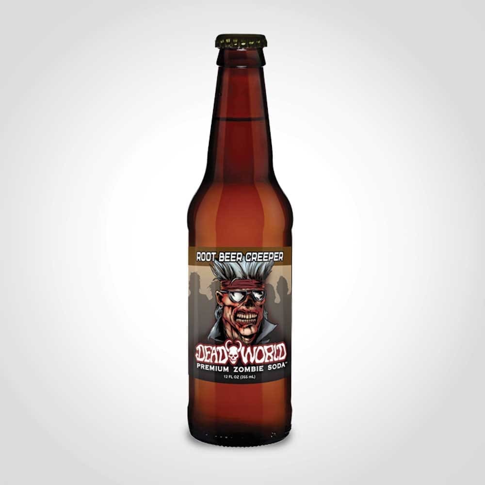 Deadworld Root Beer - Premium Zombie Soda | Soda Pop