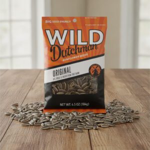 Wild Dutchman Original Sunflower Seeds 6.5 oz. bag in a 12 pack