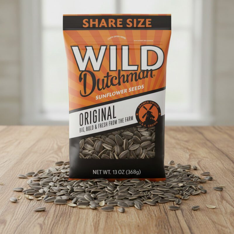 wild dutchman sunflower seeds original 13oz bags