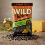 Wild Dutchman Cheddar Dill Sunflower Seeds 13 oz. bag 12 Pack upright