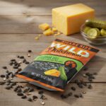 Wild Dutchman Cheddar Dill Sunflower Seeds 13 oz. bag 12 Pack laying down