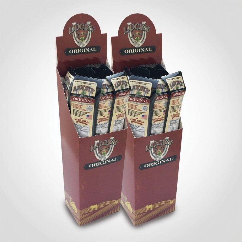 Lucky Jerky Original Beef Stick 1 Lucky Jerky Original Beef Stick 1.25oz - 24 PACK (90414)