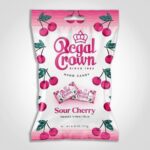 Regal Crown Sour Cherry Hard Candy 6.25oz - 12 PACK (45126)