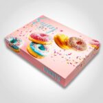 Dozen Donut Box Stock Print - Enjoy Design Top Side