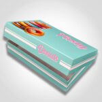 Half Dozen Donut Box Stock Print - Tasty Design Right Side