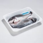 kosher Label on a package of fish