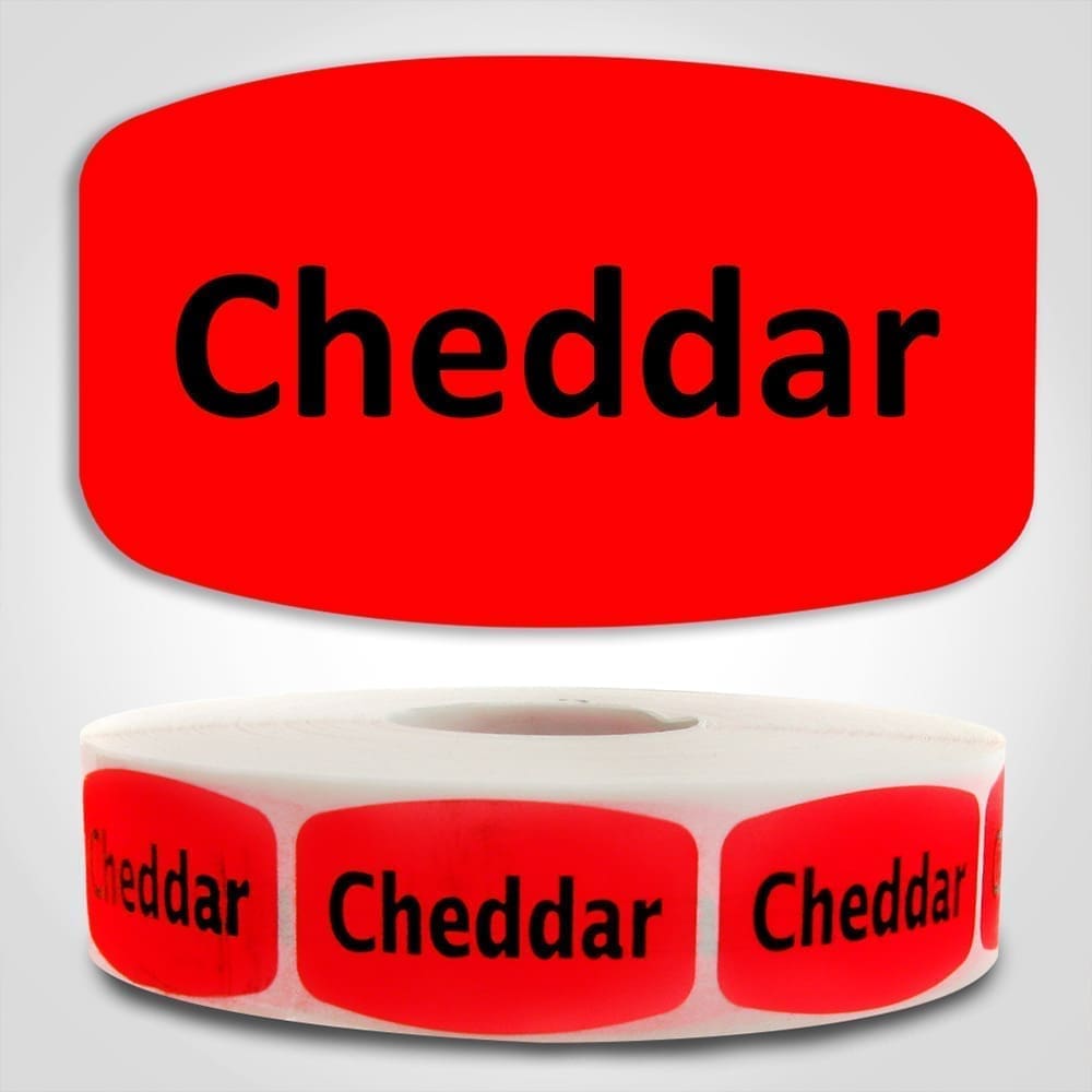 Cheddar Label - 1000 Stickers | Deli Labels