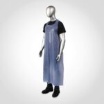 Blue Vinyl Apron 35" x 48" for food processing