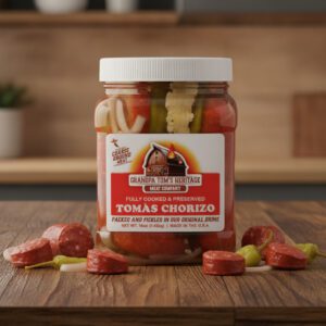 Tomás Chorizo 16 oz in a case of 12