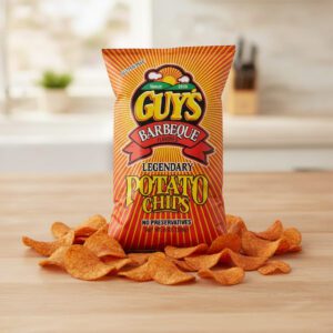 Guy's Legendary BBQ Chips 8 oz bags pack of 15 bags