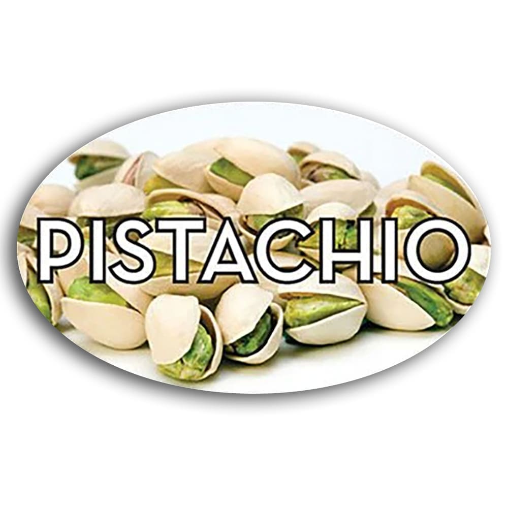 Pistachio Label - 500 Stickers | Bakery Labels
