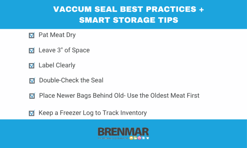 vacuum seal best practices smart storage