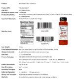 Bone Suckin Extra Hot Honey 12 oz - 6/case