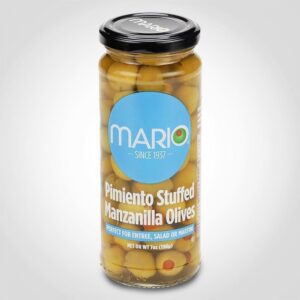 Mario Stuffed Manzanillas Olives 7oz - 12/case