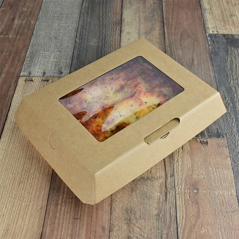 #ReadyFresh® To Go Container with Window 9.75" X 7.25" X 3.13" (Large) 200/case