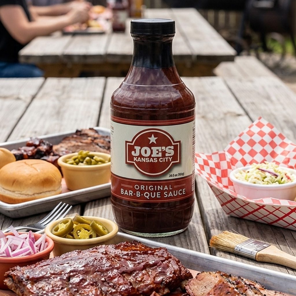 50724-Joes-KC-Original-BBQ-SAUCE Joe's Kansas City Original Barbecue Sauce in a wholesale case of 6