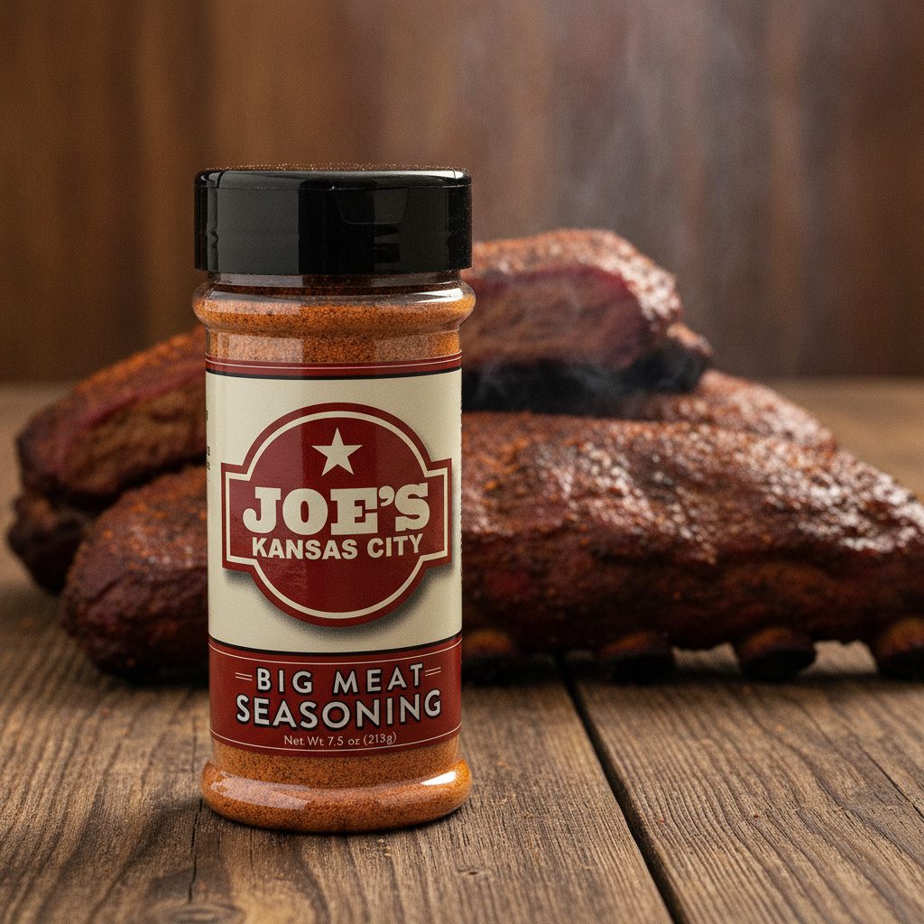 50725-Joes-KC-Big-Meat-Seasoning Joe's Kansas City Big Meat Seasoning Rub in a wholesale case of 6