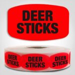 Deer Sticks Label