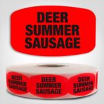 Deer Summer Sausage Label
