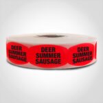 deer summer sausage sticker