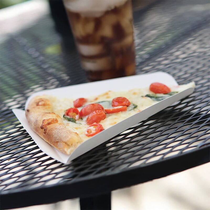 360089-2 pizza slice wedge box for single pizza slice takeout packaging