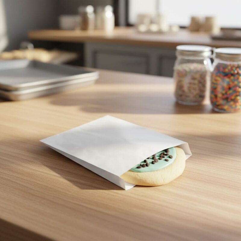 100016 White Grease-Resistant Pastry Bag White Grease-Resistant Pastry Bag