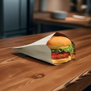 Foil Insulated Sandwich Deli Bags on deli counter