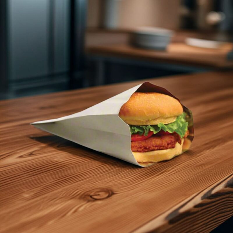100360 Foil Insulated Sandwich Deli Bags on deli counter Foil Insulated Sandwich Deli Bags on deli counter