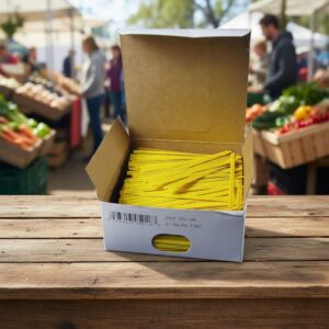 Yellow Twist Ties