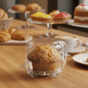 Count Large Cupcake Takeout Container