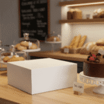10 inch White Cake Box