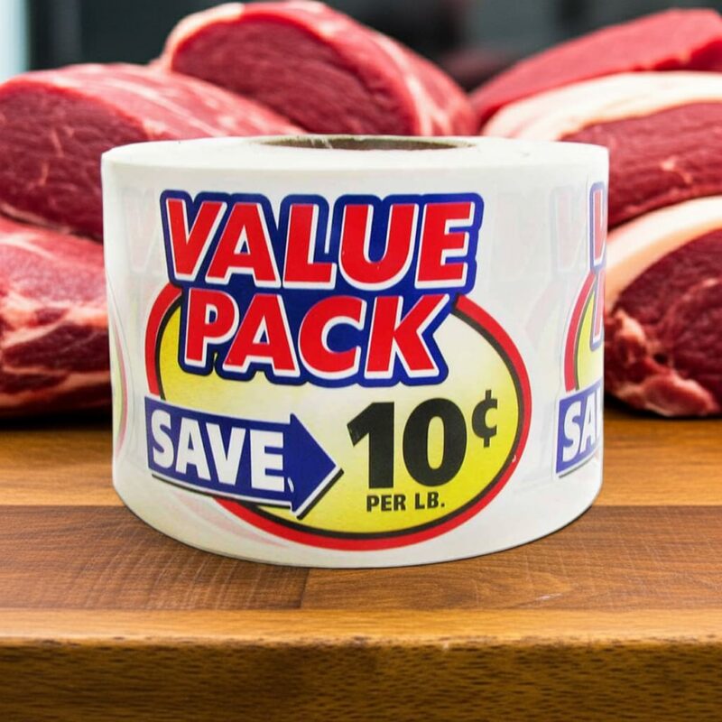 500113 Value Pack 10 Cent Label Stickers Value Pack 10 Cent Label Stickers