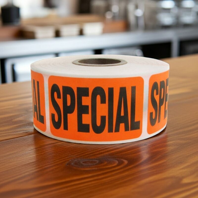 500450 Special Label Stickers Large Rectangle Sticker Special Label Stickers Large Rectangle Sticker