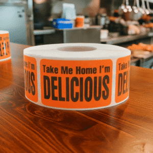 Take Me Home I’m Delicious Label Stickers